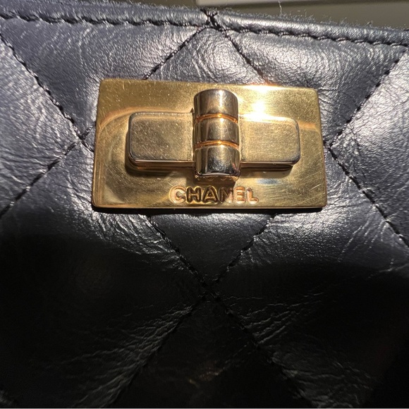 Chanel Reissue long zipper wallet second hand - Picture 5 of 12